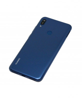 Capac Baterie Huawei Y6 2019 Albastru , Versiune cu Fingerprint foto