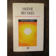 SAGESSE DES SAGES-FRITJOF CAPRA