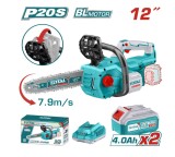 Drujba (fierastrau electric) cu lant pe acumulator Total TGSLI201286