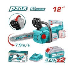 Drujba (fierastrau electric) cu lant pe acumulator Total TGSLI201286