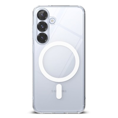 Husa Samsung Galaxy S25 Ringke Fusion transparent magsafe foto