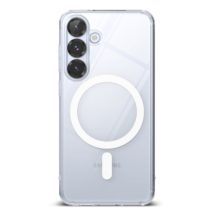 Husa Samsung Galaxy S25 Ringke Fusion transparent magsafe