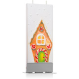 Flatyz Holiday Gingerbread House lumanare 6x15 cm