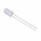 LED 5mm alb rece 3-5V cu clipire 2180-3000mcd 30grade parte frontala convex OPTOSUPPLY OSW5DP5A32A-6.8HZ