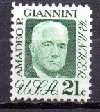 SUA 1973, Personalitati, Amadeo Grannini, serie neuzata, MNH
