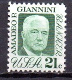 SUA 1973, Personalitati, Amadeo Grannini, serie neuzata, MNH, Nestampilat