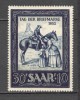 Saarland.1952 Ziua marcii postale SS.520, Nestampilat
