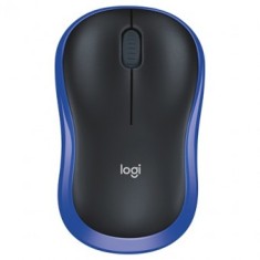 Mouse optic wireless m185 albastru logitech