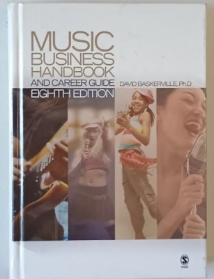 MUSIC BUSINESS HANDBOOK AND CAREER GUIDE by DAVID BASKERVILLE , 2006 foto