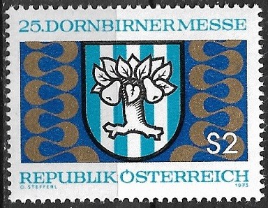 B2136 - Austria 1973 - Targ neuzat,perfecta stare