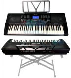 Orga electronica 8810, 61 clape Dinamice Touch, Afisaj claviatura, MIDI, 500ritm