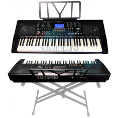 Orga electronica 8810, 61 clape Dinamice Touch, Afisaj claviatura, MIDI, 500ritm