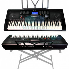 Orga electronica 8810, 61 clape Dinamice Touch, Afisaj claviatura, MIDI, 500ritm