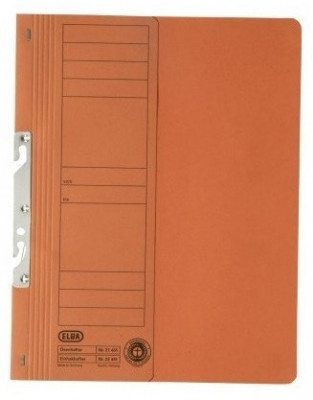 Dosar Carton Incopciat 1/2 Elba Smart Line - Orange foto