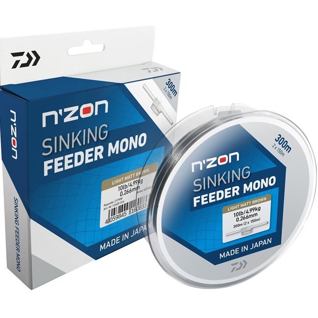 Fir Monofilament Daiwa N Zon S 0.23mm 3.9kg 300m