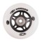 Roti WORKER 80 mm si rulmenti ABEC-7 Chrome - set 4 buc.,