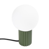 Lampă De Masă Halo Verde Măsliniu