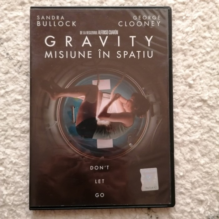 DVD film - Gravity (Misiune in spatiu)