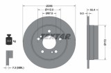 Disc frana Mercedes 124, 190, C-Class, E-Class Motor 190 D, 200 CE, 200 CE, 280 E, C 180, C 200, C 200 CDI, 258x9mm, 55.4 mm, OE 2024230012