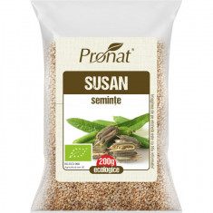 Seminte de susan bio, 200g Pronat