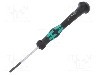 Surubelnita plata WERA Kraftform Micro 2.5x0.4mm, lungime 147mm, tija otel