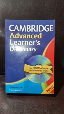 Cambridge Advanced Learner s Dictionary - Elizabeth Walter foto