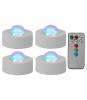 Set 4 Mini ASTRO RGB cu stroboscop si telecomanda, Oem