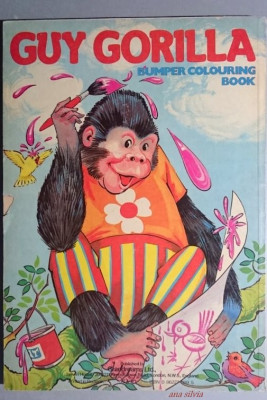 Carte de colorat GUY GORILLA BUMPER COLOURING BOOK foto