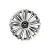 Set 4 capace roti Cu Inel Cromat Royal R16 pentru gama auto Opel, Autohelix MSA