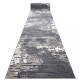 Traversa modern COZY 8876 Rio - structural două niveluri de l&acirc;nă gri, 60 cm, Dreptunghi, Lana