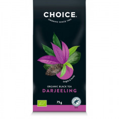 Ceai negru bio Darjeeling, 75g Choice®