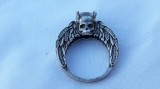 Argint INEL VANCARO SKULL brand luxury USA manopera EXCEPTIONALA de colectie RAR