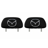 Set 5 huse tetiere negre, pentru gama auto MAZDA