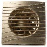 Ventilator baie SILENT 4C CHAMPAGNE, Super Silent, Clapeta antiretur, Motor Long Life 40000h, Debit 90mc/h, &Oslash;100mm