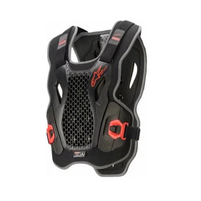 Armura AlpineStars Bionic Action negru cu rosu