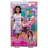 Set de joaca cu papusa, Barbie Careers Dentist, JMK15