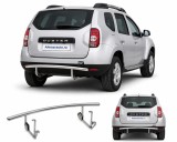 Bullbar inox bara spate compatibil Dacia Duster I 4x4 2010-2017