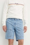 Pepe Jeans pantaloni scurti jeans RELAXED SHORT UTILITY barbati, PM801109