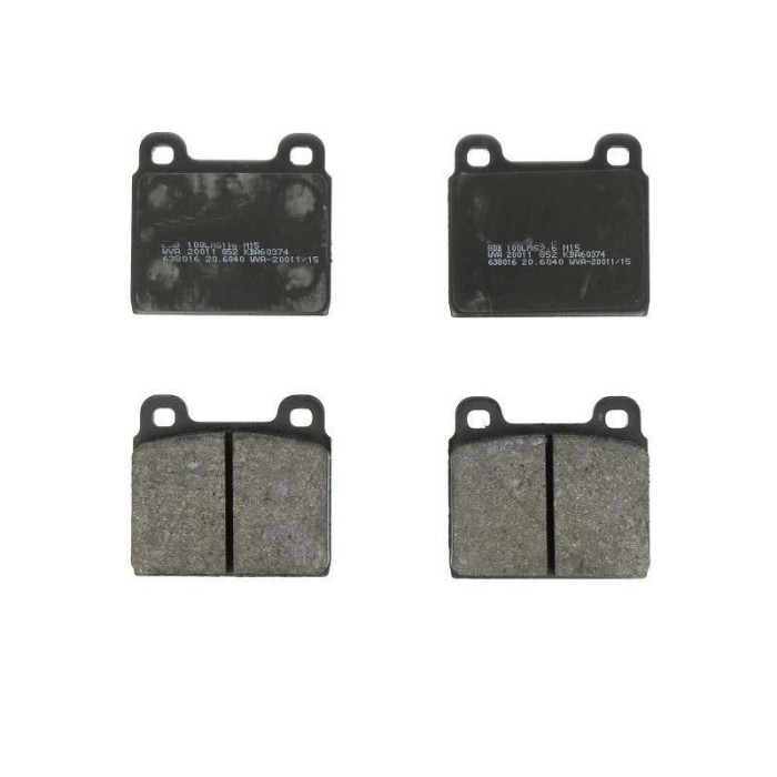 Set placute frana Ate