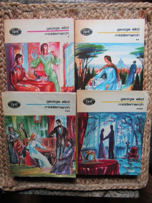 Middlemarch - George Eliot - 4 vol. - bpt