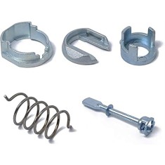 Kit reparatie butuc yala cilindru usa Techstar, compatibil Seat Ibiza, Cordoba, VW Polo, Caddy, Inca, cod 6K4837223A