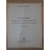 INVENTARUL MATERIALULUI ARHEOLOGIC DE LA REZIDENTA REGALA DIN GALATI (CU O PLANSA)-MIRCEA PETRESCU-DAMBOVIT-232050