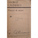 George Calinescu - Principii de estetica (Editia: 1968)