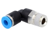 Racord push-in 90&deg; 4mm 0,95-6bar