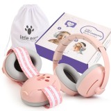 Cumpara ieftin Casti Antifonice 2 in 1 Pentru Bebelusi si Copii 3-48 luni WePro Store, Bentita Elastica Moale si Clasica Superioara, protectie auditiva in medii zgom