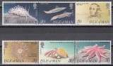 Isle of Man 1994 - Viața Marină - Mari Descoperiri, Ștaifuri, MNH
