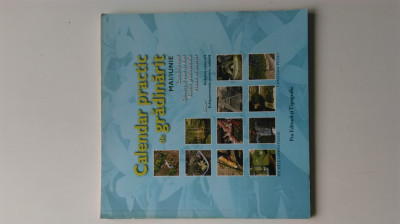 CALENDAR PRACTIC DE GRADINARIT (mai / iunie) (5+1)5 foto