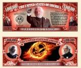 !!! SUA = FANTASY NOTE (TJ6) = PRESIDENT SNOW - 2020 - UNC/ SERIA HUNGER GAMES