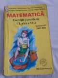 Manual matematica-exercitii si probleme calsa a6a semestrul 1 2005-2006