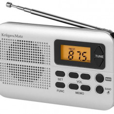 Radio Portabil Kruger&Matz KM0819 (Argintiu)